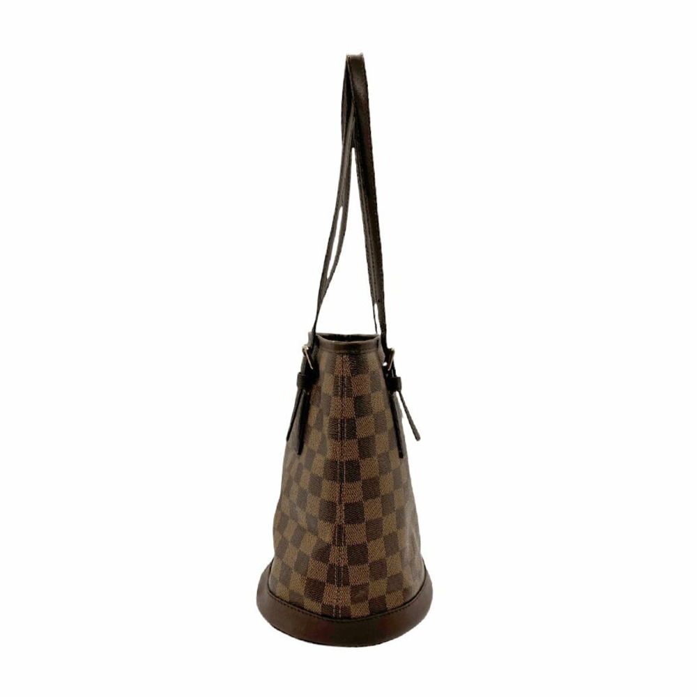 Louis Vuitton Ebene Canvas Brown Handbag Brown Mare Ebene Damier